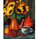 Картина за номерами Чаювання влітку  40х50см КНО5678