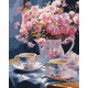 Картина за номерами Вишукане чаювання 40х50см КНО5684