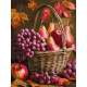 Картина за номерами Осінні фрукти 30x40см  КНО5725