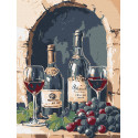 Картина за номерами Гармонія вина 30х40см КНО5730