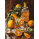 Картина за номерами Апельсиновий вечір 30х40см КНО5754