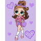Картина за номерами L.O.L.Surprise! Tweens Fancy Gurl 30х40 см КНО6284