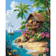 Картина за номерами Життя в тропіках 40х50см КНО6377