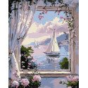 Картина за номерами Чарівна гавань 40х50см КНО6379