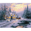 Картина за номерами Новорічний спокій 40х50см КНО6419