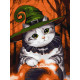 Картина за номерами Котик-чарівник 30х40см КНО6665