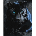 Картина за номерами Дика пантера 40x50см КНО6813