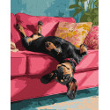 Картина за номерами Диванна радість 40х50см КНО6853