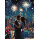 Картина за номерами Мить кохання з фарбами металік30х40см КНО8484