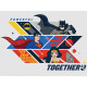 Картина за номерами для дітей WB Super Friends: Powerful together 30х40см КНО8715