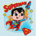 Картина за номерами для дітей WB Superman: Політ до зірок 25х25см КНО1341