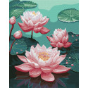 Картина за номерами Рожеві лілії  40х50см КНО3247