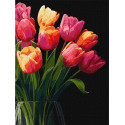 Картина за номерами Аромат тюльпанів 30х40см КНО3279