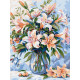 Картина за номерами Квіткова поема 30х40 см КНО3281