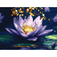 Картина за номерами Магічна лілія з фарбами металік extra 30*40см КНО3296