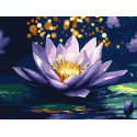 Картина за номерами Магічна лілія з фарбами металік extra 30*40см КНО3296