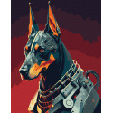 Картина за номерами  Вірний страж 40х50 см КНО 5078
