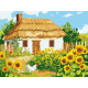 Картина за номерами Рідний будиночок 30х40см КНО6350
