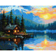 Картина за номерами Озерний затишок 40х50см КНО6355