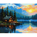 Картина за номерами Озерний затишок 40х50см КНО6355