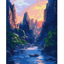 Картина за номерами Величні гори 40х50см КНО6365