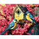 Картина за номерами Затишна шпаківня 40х50 см КНО6562