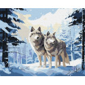 Картина за номерами Снігова казка  40х50 см КНО6572