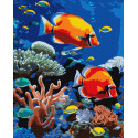 Картина за номерами Яскравий риф 40х50см  КНО6703