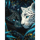 Картина за номерами Блакитноокі з фарбами металiк extra 30х40см  КНО6730