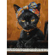 Картина за номерами Незвична киця 30*40см КНО6766