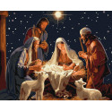 Картина за номерами  Таїнство Різдва 40х50см КНО8367