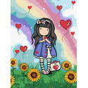 Картина за номерами Be Kind To Yourself Santoro Gorjuss Collection 30*40см  КНО8587