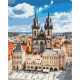 Картина за номерами Ратуша Праги  BS51600 40х50 см