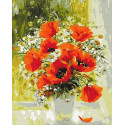 Картина за номерами Польовий букет маслом BS51975 40х50см