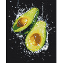 Картина за номерами Свіжість авокадо 40X50см BS54147