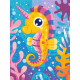Картина за номерами Морський єдиноріг 30X40 см KBS0156