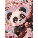Картина за номерами Мила панда KBS0181 30х40см