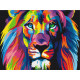 Картина за номерами Веселковий лев RBS8999  30х40см