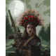 Картина за номерами Дівчина-воїн  40*50 см LW 3231