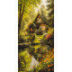 Картина за номерами Пейзаж. Лісова казка 40*80 см LW 5242