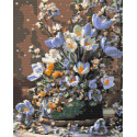 Алмазна мозаїка/вишивка Квіти. Ніжні крокуси 40*50 см OD 31520-01