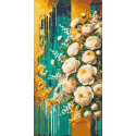 Алмазна мозаїка/вишивка Золоті квіти 40*80 см OD 5109