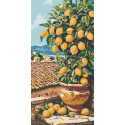 Алмазна мозаїка Цитрусове дерево 40*80 см OD 5116