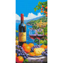 Алмазна мозаїка Аромат літа 40*80 см OD 5143