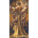 Алмазна мозаїка Тінь метелика 40*80 см OD 5201