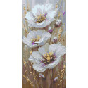 Алмазна мозаїка Ніжні квіти 40*80 см OD 5207