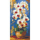 Алмазна мозаїка Королівські орхідеї. квіти 40*80 см OD 5217