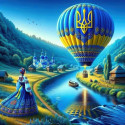 Алмазна мозаїка Чарівна Країна 20*20см S10297