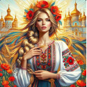 Алмазна мозаїка Священна 20*20см S10303