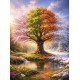 Алмазна мозаїка Пори року 40*50см S40152